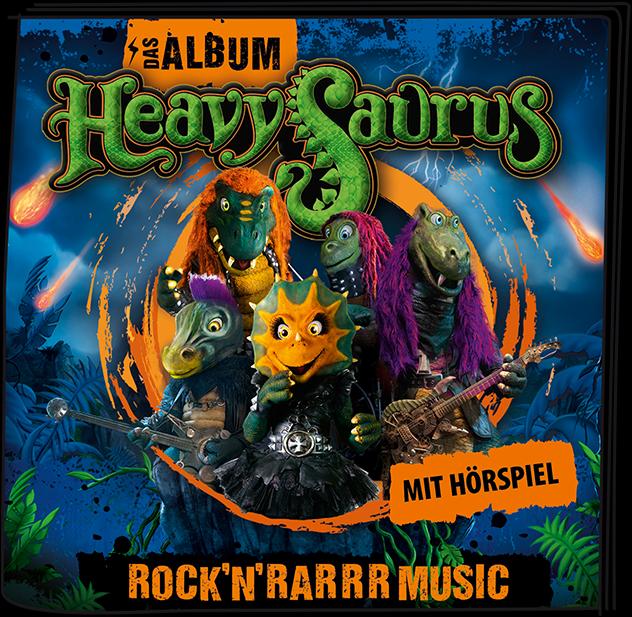 Actual product image Tonies Heavysaurus Rock'n Rarrr Music (German)