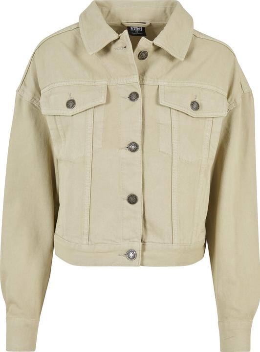 Actual product image Urban Classics Ladies Oversized Colored Denim Jacket - 73203 (M)