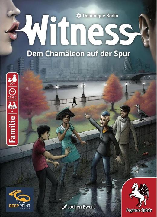 Produktbild Pegasus Witness – Dem Chamäleon auf der Spur (Deep Print Games) (Deutsch)