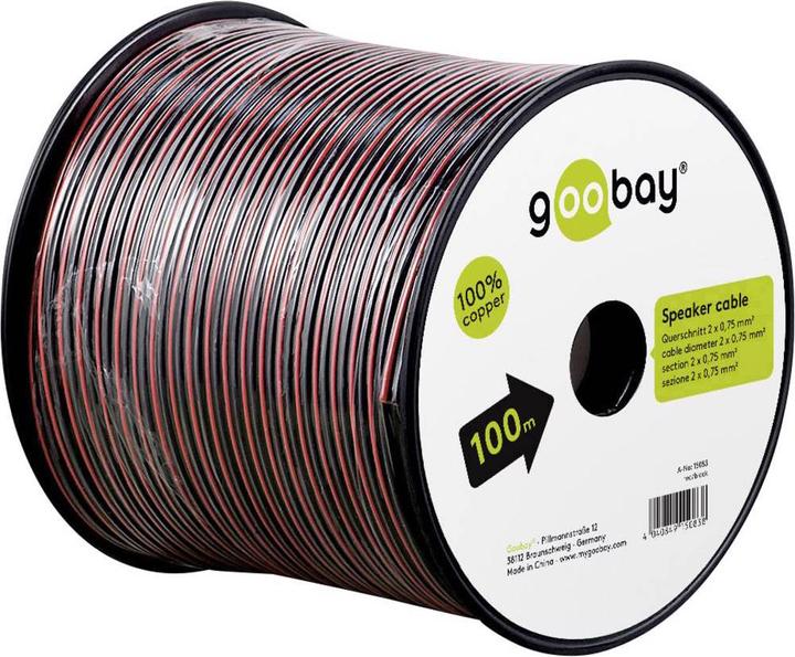 Produktbild Goobay 15083 (100 m, 0.75 mm²)