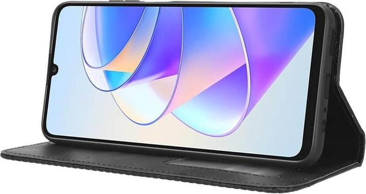 Produktbild Cover-Discount Honor X7a - Vintage Flip Case Hülle schwarz (Honor X7a)