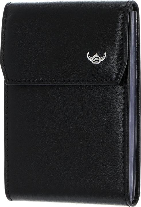 Actual product image Golden Head Colorado credit card holder RFID leather 7 cm