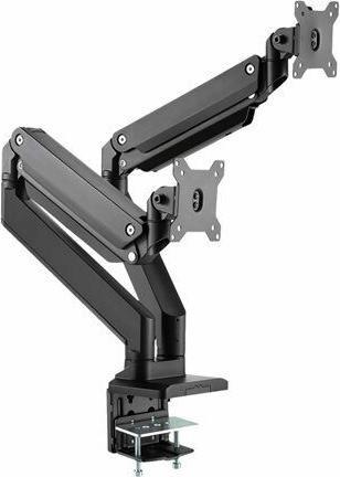 Image du produit Roline Dual LCD Monitor Stand Pneumatic - kit de fixation (Tables, 15 kg)