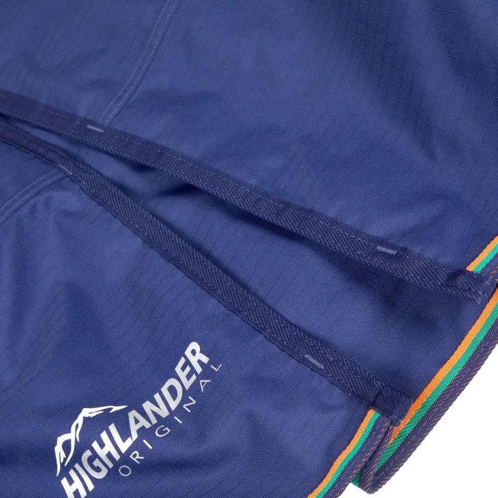 Produktbild Shires Highlander Original Pferdedecke mit Nackenschutz (183 cm)