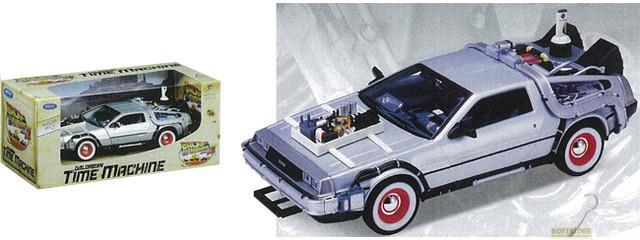 Actual product image Welly DeLorean Back to the future III