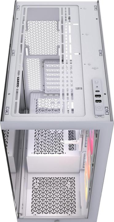 Produktbild Corsair 3500X RS-R ARGB WHITE MID (mATX, Mini-ITX, ATX, E-ATX)