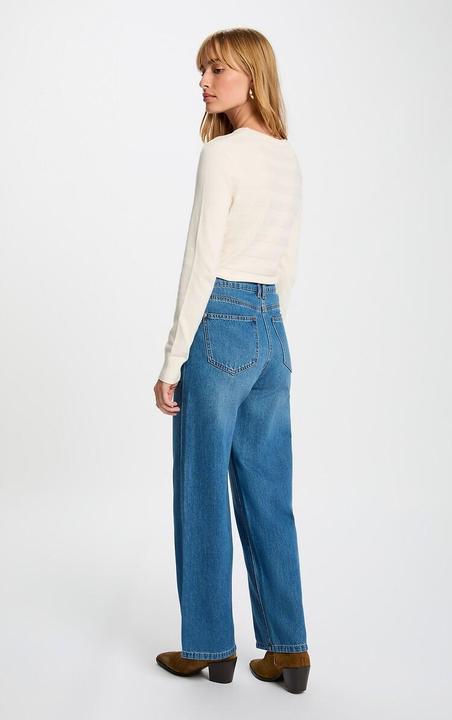 Actual product image Morgan Pullover mit langen Ärmeln und rundem Ausschnitt (XS)