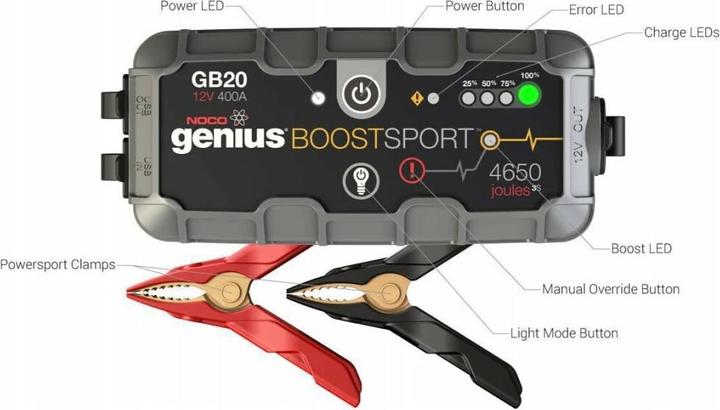 Immagine prodotto Noco GB20 (500 A, 2000 mAh)