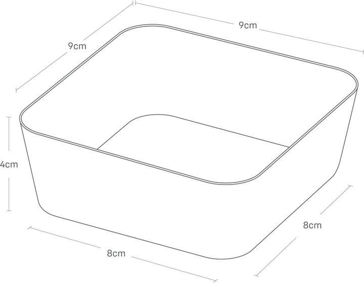 Actual product image Yamazaki Storage tray S TOWER