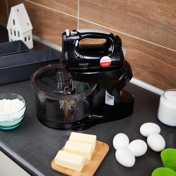 Productafbeelding Smapp Handmixer Blender met kom 451.8 2 kommen zwart (580 W)