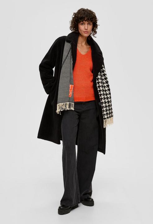 Image du produit s.Oliver Strickpullover Strickpullover mit Rippstruktur (40)