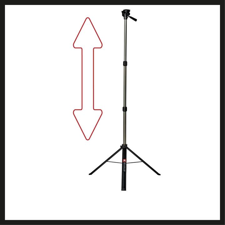 Produktbild Einhell 2270116 Stativ Tripod 85 - 170 cm Teleskop-Stativ (Kunststoff)