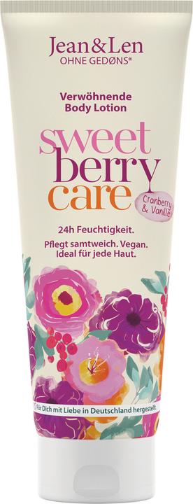 Produktbild Jean & Len Jean&Len kehakreem jõhvikas ja vanilje 250 ml (Körpercreme, 250 ml)