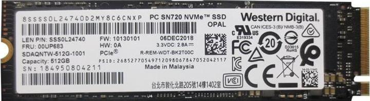 Produktbild Lenovo SSD 512GB M.2 PCIe NVMe Frau (512 GB, M.2 2280)