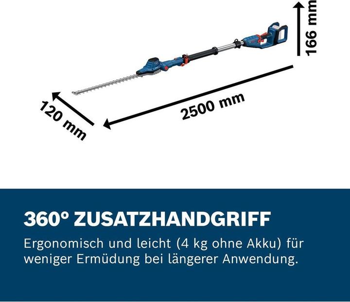 Produktbild Bosch Professional Heckenschere GHE 18V-50 TP (solo) (Akkubetrieb)