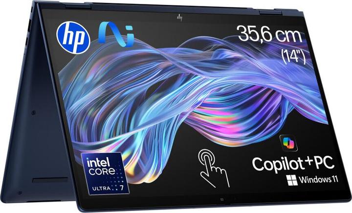 HP EliteBook X Flip G1i (14", 1000 GB, 32 GB, Swiss, Intel Core Ultra 7 258V)