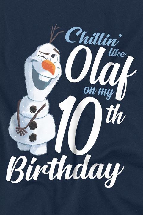 Produktbild Disney Frozen Chillin Like Olaf TShirt 10. Geburtstag (152, 158)