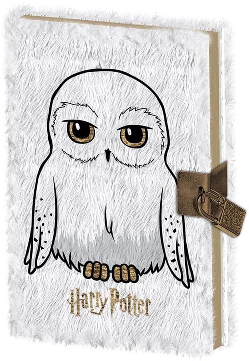 Pyramid Harry Potter - Journal en peluche w. Lock - Hedwig (52235SR74004) (A5, Couverture rigide)