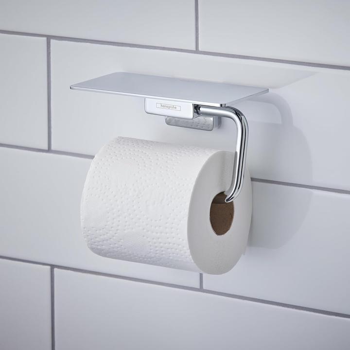 Image du produit hansgrohe Porte-rouleau de papier avec étagère