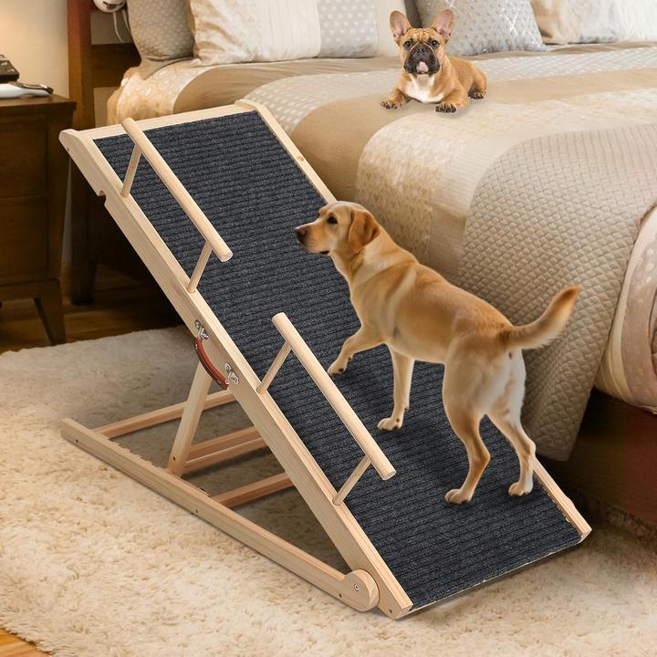 Actual product image Maloroy Hunderampe mit Sicherheitsgeländer (Dog)