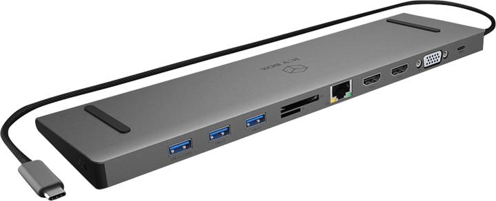 Icy Box IB-DK2106-C (USB-C, 1 Ports)