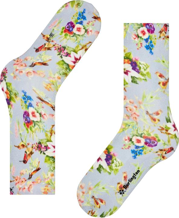 Burlington Socken "Joyful Flower" hellviolett (36 - 41)