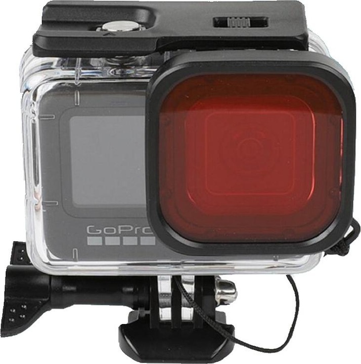 Actual product image Ueli Express Wasserdichtes Gehäuse 45m inkl. Tauchfilter Set (Hero 9 Black, Hero 10 Black, Hero 11 Black, Hero 12 Black, Hero 13 Black)