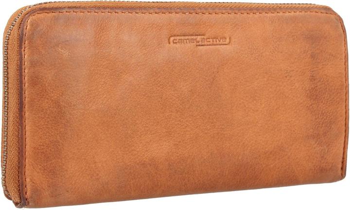 Actual product image Camel Active Wallet with hand-woven leather details
