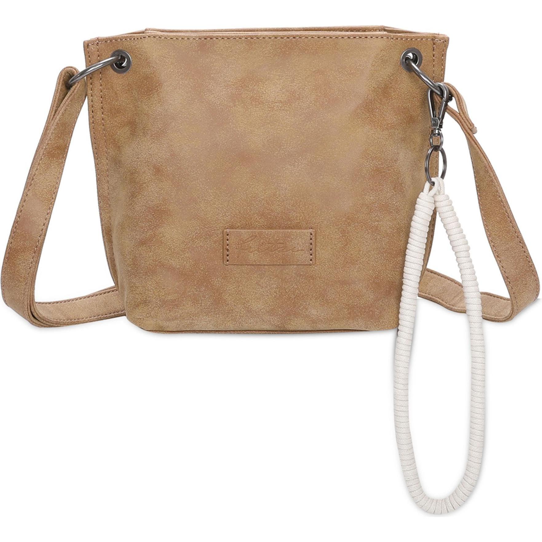 Thumbnail - Fritzi aus Preußen, Handtasche, Fritzi03N Vintage Umhängetasche 22.5 cm, Beige