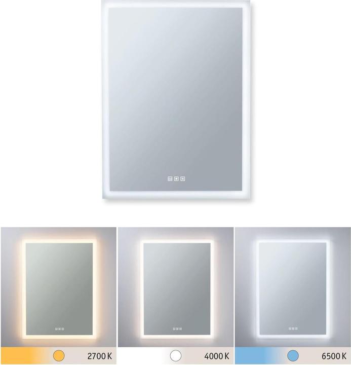 Actual product image Paulmann Mirra illuminated mirror (80 x 60 x 3 cm)