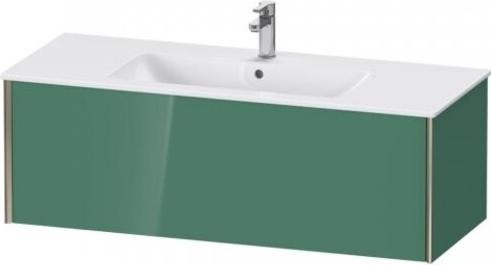 Actual product image Duravit XViu 4028 Vanity unit wall-mounted, 1 extension, for wash basin ME by Starck 233612, 1210x48 (121 x 48 x 40 cm)