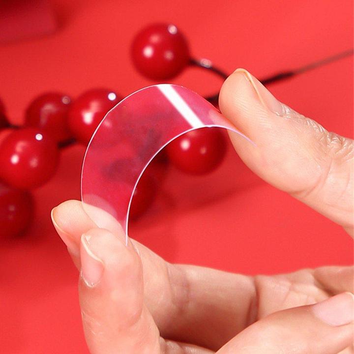 Actual product image JTI 60x pieces of double-sided adhesive tape - Transparent (15 mm)