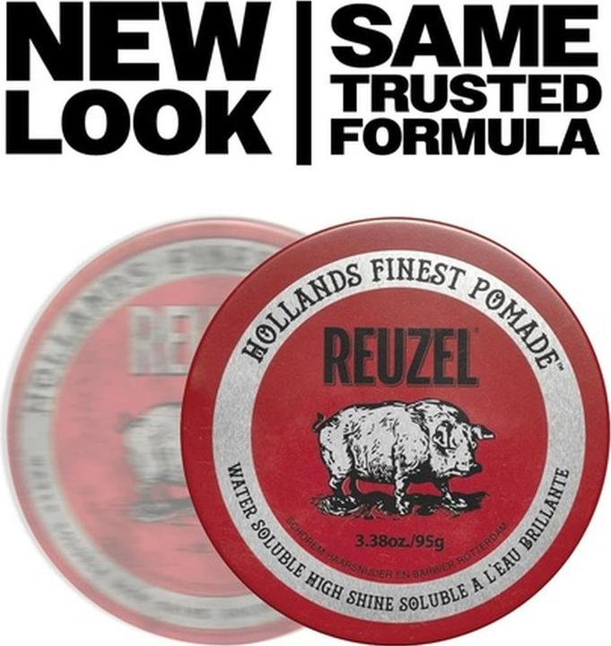 Image du produit Reuzel Pomata Rossa Tenuta Media Alta Lucentezza Solubile in Acqua (Cire capillaire, 35 ml)