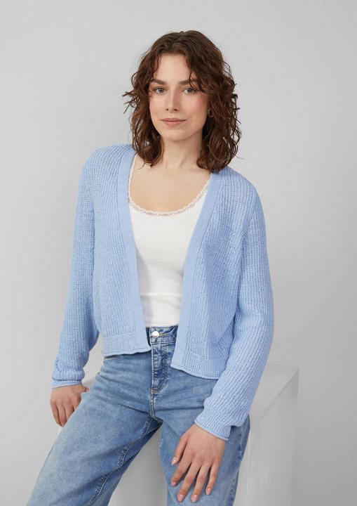 Actual product image S.Oliver Strickjacke Strickjacke aus Bändchengarn (L)