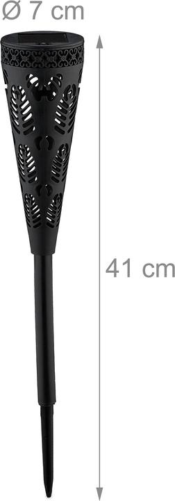 Produktbild Relaxdays Solarlampen Set (IP44)