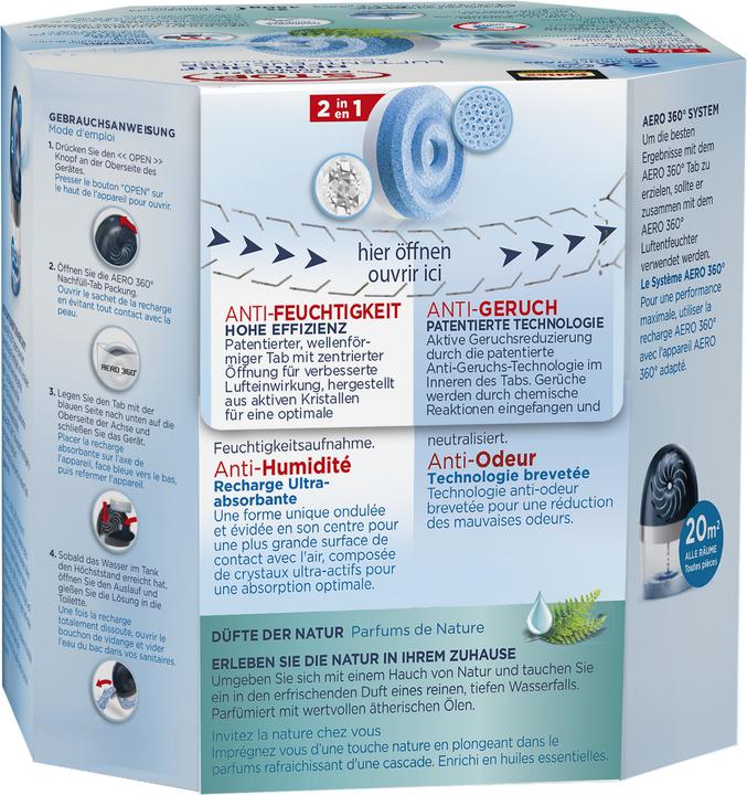 Produktbild Pattex AERO 360° Frischer Wasserfall Tabs (2x)