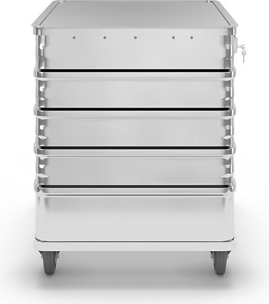 Produktbild Gmöhling Alu-Kastenwagen, Vollwand (200 kg)