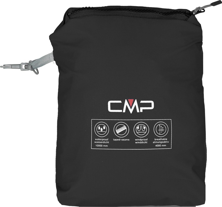 Actual product image CMP Campagnolo Hoodie Button Rain (L)
