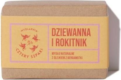 Four Starlings Soap House Natural Soap Mullein And Sea Buckthorn 110G