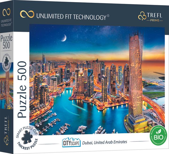 Image du produit Magni Puzzle UFT Dubai 500 pièces mélange FSC (500 pièces)