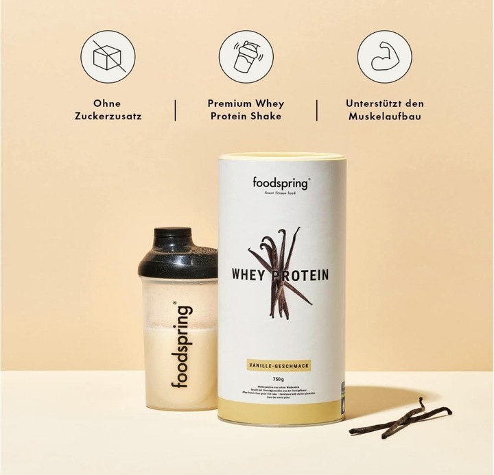 Immagine prodotto Foodspring Proteine del siero di latte (Cioccolato, 1 pz., 750 g)