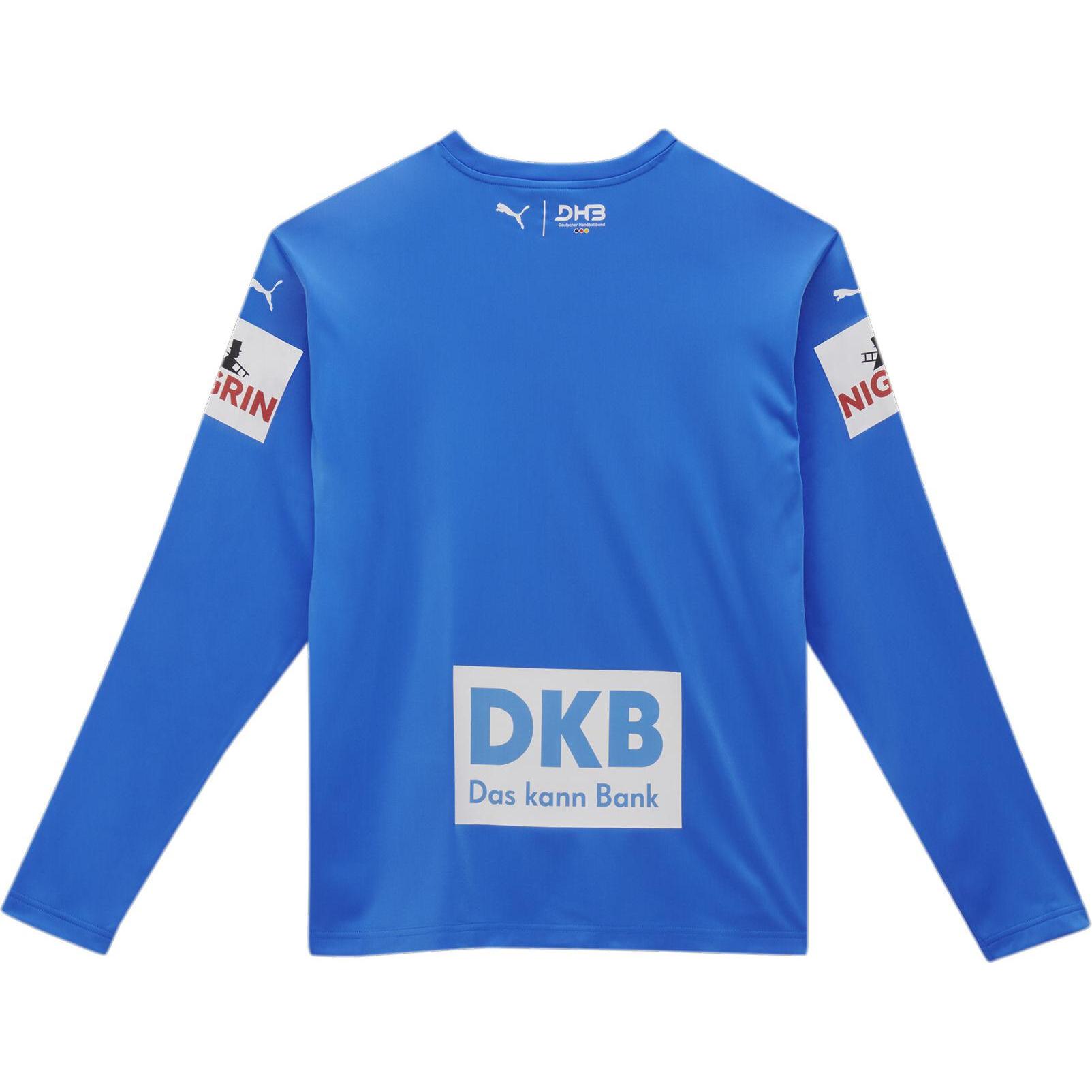 Thumbnail - Puma, Herren, Sportshirt, DHB GK Jersey with Sponsor (XXL), Blau, XXL