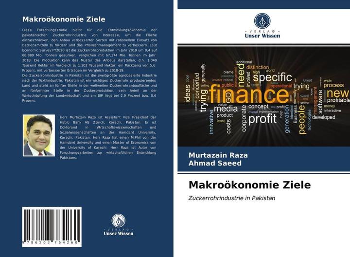 Produktbild Makroökonomie Ziele (Deutsch, Murtazain Raza, Ahmad Saeed, 2021)