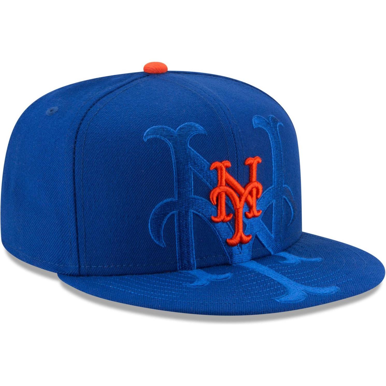 New Era, Herren, Cap, 59Fifty Fitted Cap - SPILL New York Mets - 7 1/8, Blau, (7 1/8)