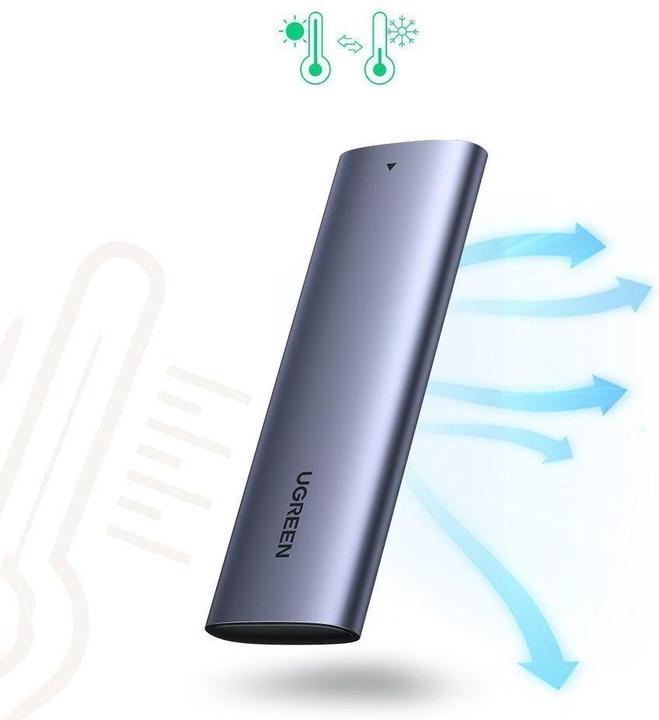 Produktbild Ugreen SSD Enclosure (M.2 2230, M.2 2242, M.2 2260, M.2 2280)