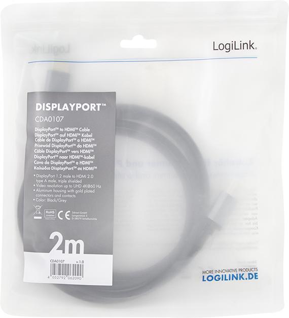 Actual product image LogiLink Adapter cable (2 m)