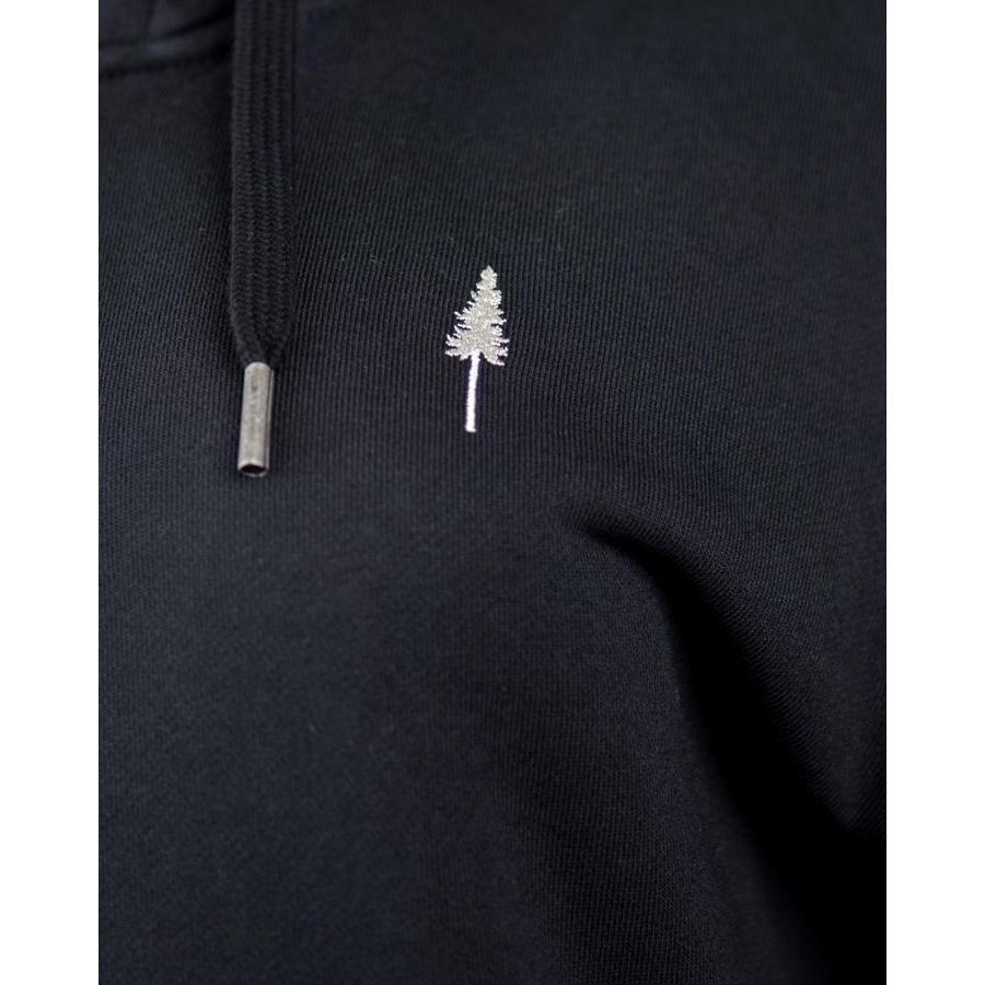 Thumbnail - Nikin, Damen, Pullover, TreeHoodie Zip Women Black XS, Schwarz, (XS)