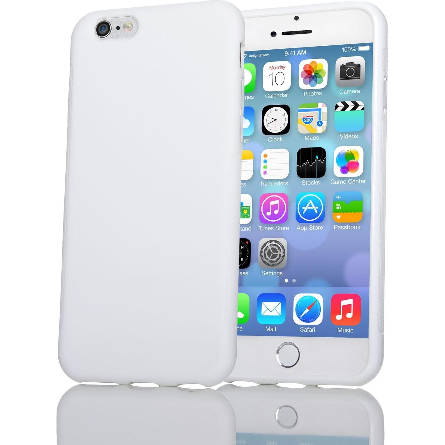 Nalia Handyhülle (Apple iPhone 6), Smartphone Hülle, Weiss