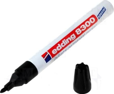 Image du produit Edding Marqueur permanent 8300 (Noir, 1.50 mm, 1 x)