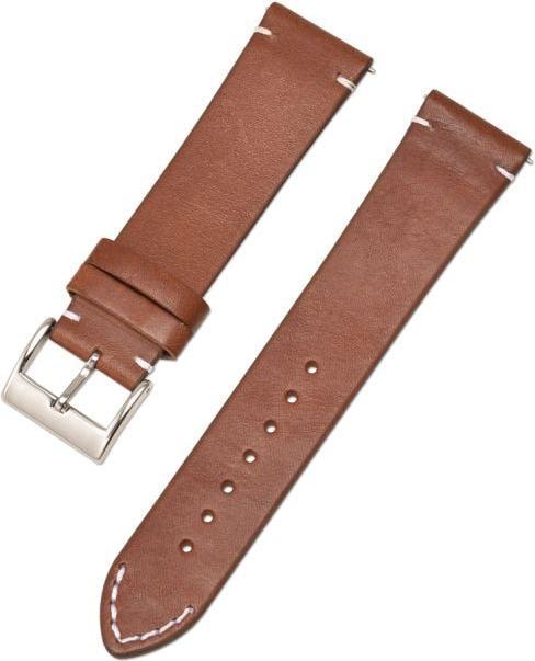 Mu Prime Elegant Series Echtleder Ersatz Armband (18 mm, Echtleder, vivoactive 4S, 18mm Anstossbreite, vivomove 3S)